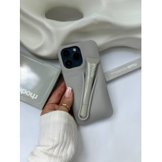 Чехол на телефон rhode з блиском на iPhone 12 pro max в сірому кольорі 